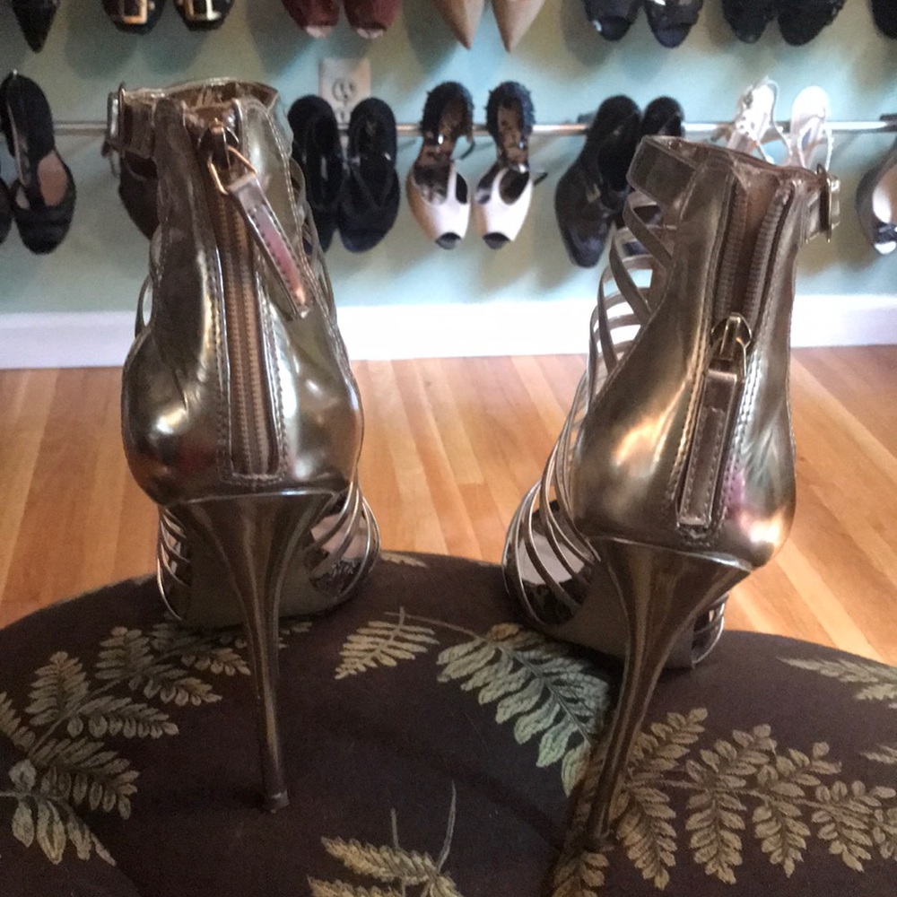 Steve Madden Marnee strappy gladiator python boot - Picture 4 of 4